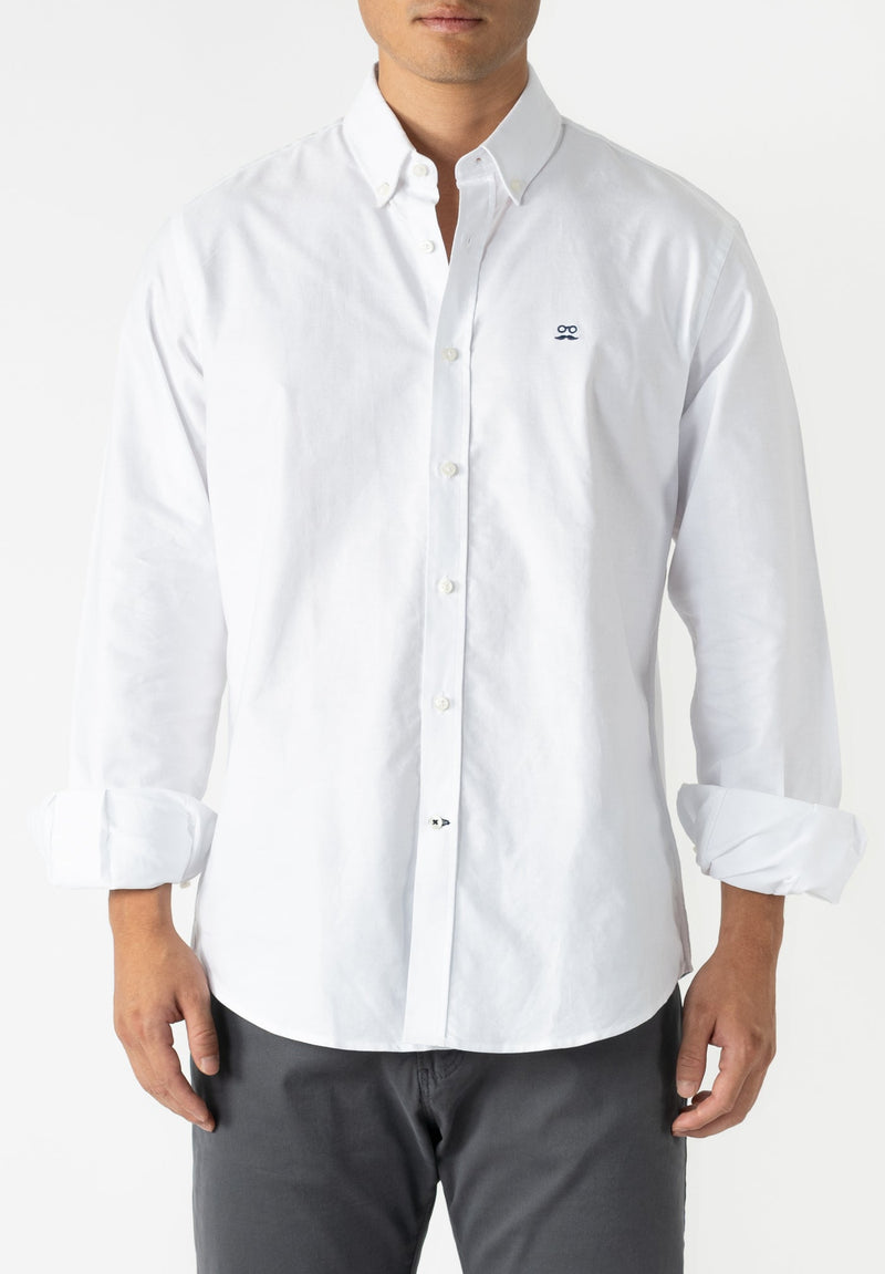 Camisa Oxford Blanco