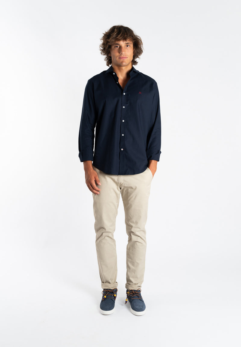 Camisa Oxford Light Soft Marino