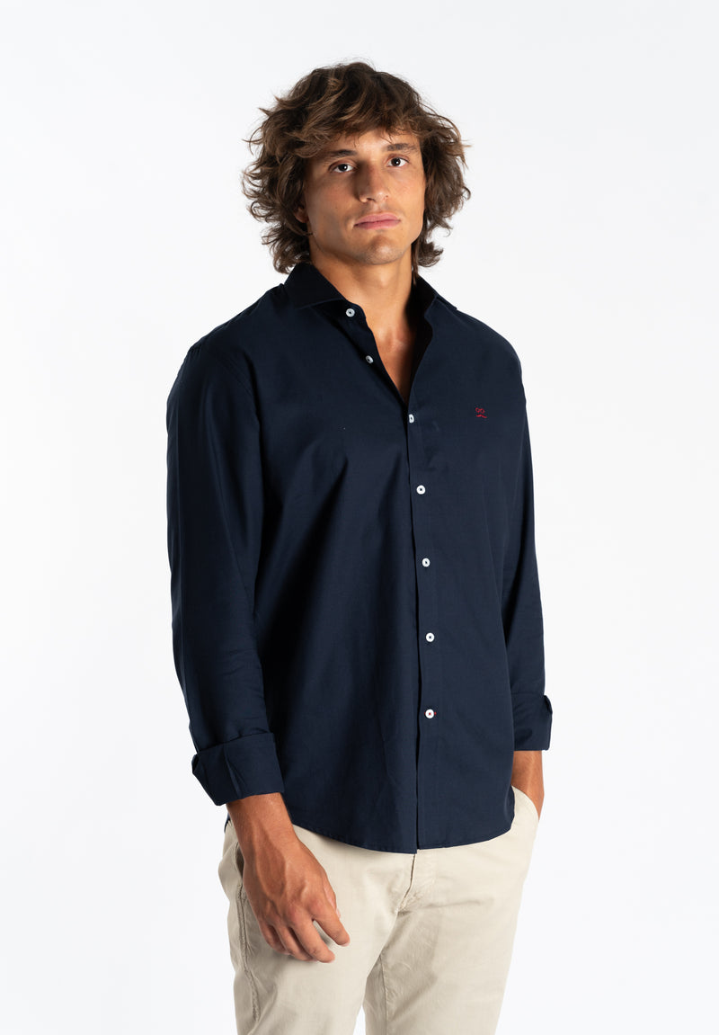 Camisa Oxford Light Soft Marino