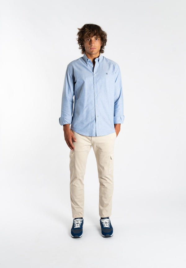 Camisa Oxford Marino