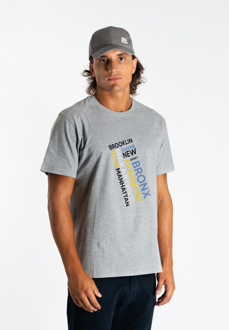 Camiseta District Gris Ceniza