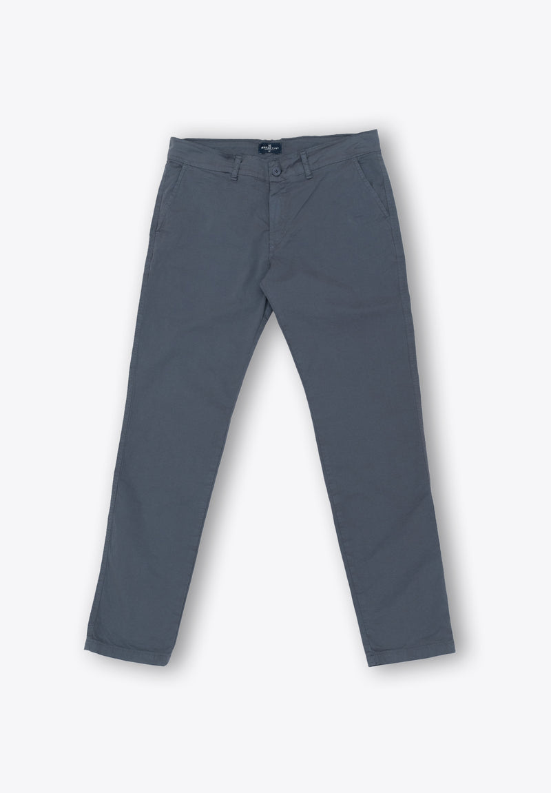 Pantalón Comfort Azul Grisáceo