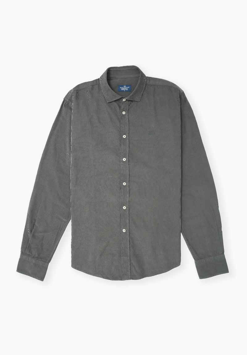 Camisa Pana Garment Gris Oscuro