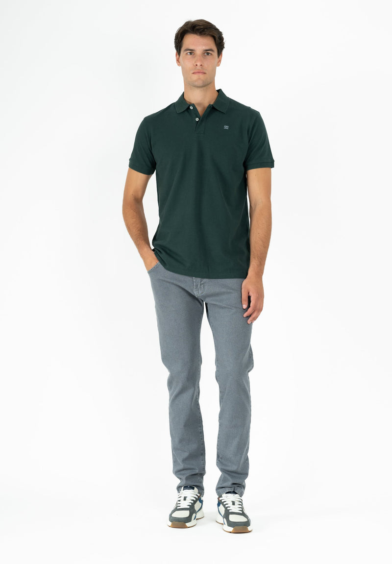 Polo Restless Soft Verde Oscuro