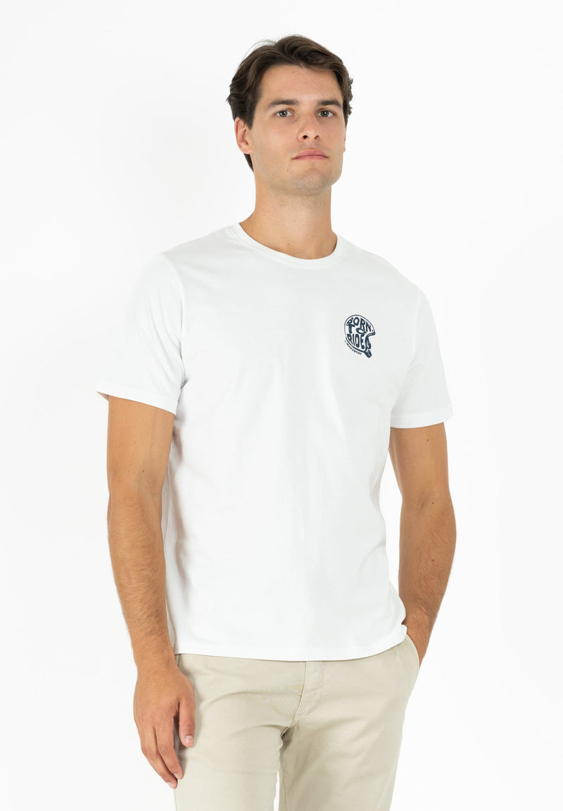 Camiseta Helmet Blanco