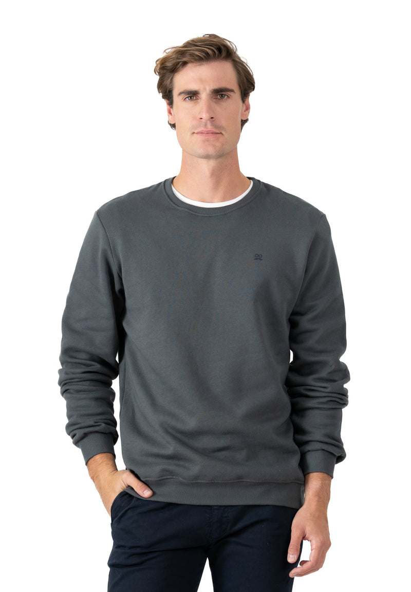 Sudadera Motorcycle Gris Oscuro