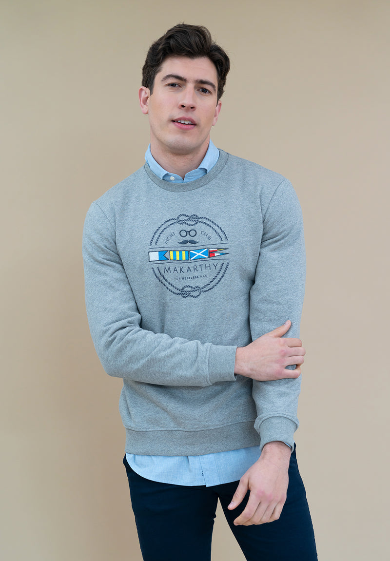 Sudadera Soga Gris