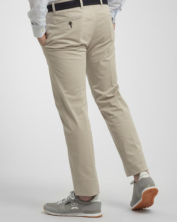 Pantalon Chino Vestir Beige