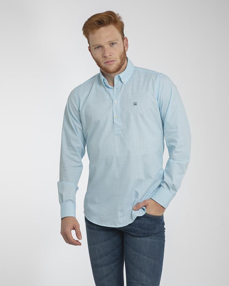 Camisa Polera Salvia