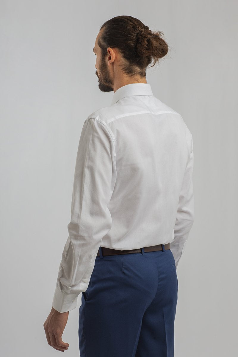 Camisa Pinpoint Oxford Blanco